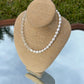 Pearl and Glass Crystal Necklace