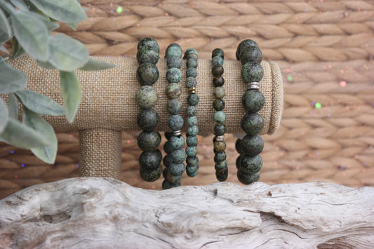 African Turquoise Healing Bracelet